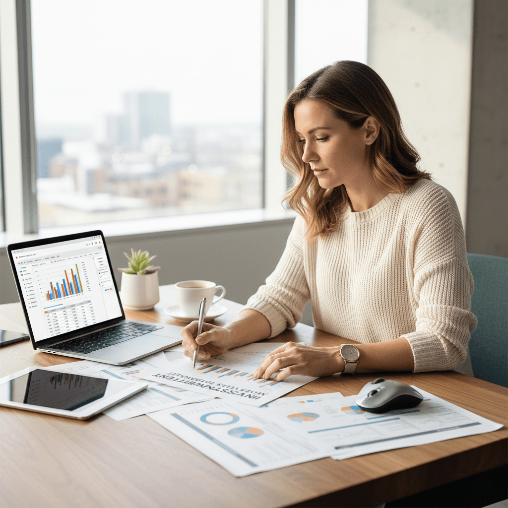 Investment strategy planning session